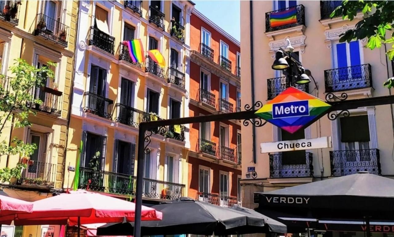 Downtown Apt 1Hab Para 4Pax En La Plaza De Chueca Мадрид Екстер'єр фото